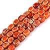Natural Imperial Jasper Beads Strands G-N342-62I-1
