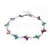 Link Bracelets & Dangle Earrings & Necklaces Jewelry Sets SJEW-JS01081-1-2