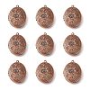 Brass Locket Pendants ECF133-2R-1