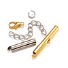 Iron Slide On End Clasp Tubes FIND-PJ0001-01-5