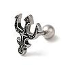 304 Stainless Steel Stud Earrings EJEW-K260-02AS-1