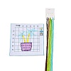 Flower DIY Cross Stitch Beginner Kits DIY-NH0004-04B-1