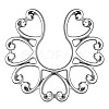 Stainless Steel Flower Clip On Nipple Rings WG76523-03-1