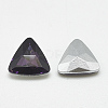 Pointed Back Glass Rhinestone Cabochons RGLA-T087-14mm-16-2