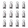 Tarnish Resistant 304 Stainless Steel Folding Crimp Ends X-STAS-R063-29-1