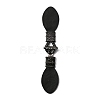 PU Imitation Leather Sew on Toggle Buckles FIND-WH0114-28B-1