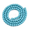 Opaque Solid Color Glass Beads Strands LS-GLAA-T032-P4mm-13A-3