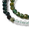 Natural & Synthetic Mixed Gemstone Beads Strands G-D080-A01-03-02-3