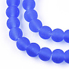 Transparent Glass Beads Strands GLAA-T032-T4mm-MD04-2