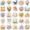 50Pcs Paper Self-Adhesive Picture Stickers AJEW-S036-06-5