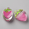 Transparent Enamel Acrylic Beads TACR-S155-003I-2