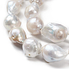 Natural Baroque Pearl Keshi Pearl Beads Strands PEAR-K004-20-2