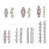 35pcs 7 style Alloy Bar Spacers FIND-FW0001-21-3