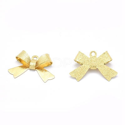 Brass Pendants KK-P155-25G-NR-1