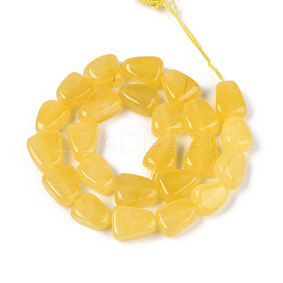 Natural White Jade Beads Strands G-N354-02A-07-1