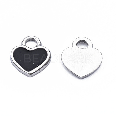 201 Stainless Steel Charms STAS-S080-045P-01-NR-1
