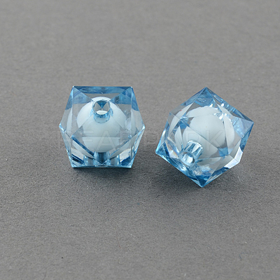 Transparent Acrylic Beads TACR-S112-8mm-22-1