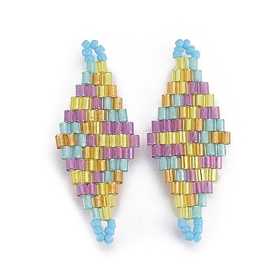 MIYUKI & TOHO Handmade Japanese Seed Beads Links SEED-E004-I09-1