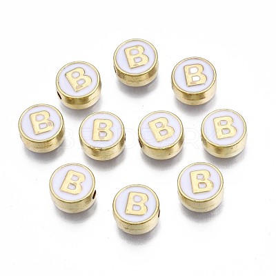Alloy Enamel Beads ENAM-N052-006-01B-RS-1