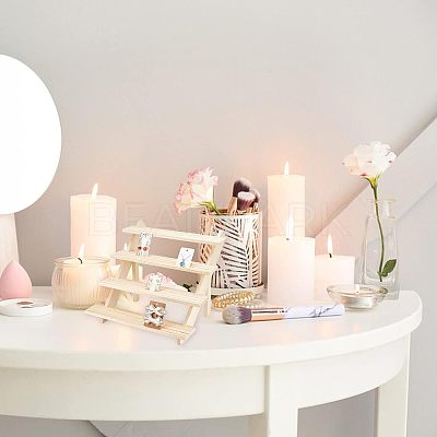 4- Tier Wood Display Stands ODIS-WH0027-028-1