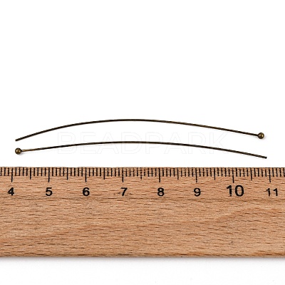 Brass Ball Head Pins LS-X-RP0.6x70mm-AB-1