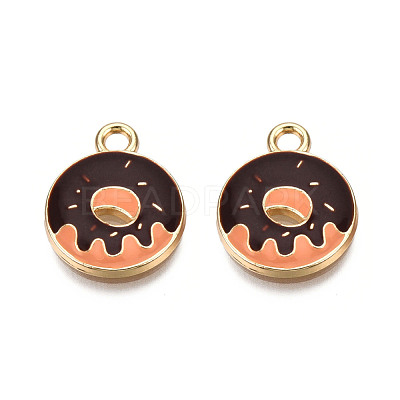 Eco-Friendly Zinc Alloy  Pendants ENAM-R051-15-01G-NR-1