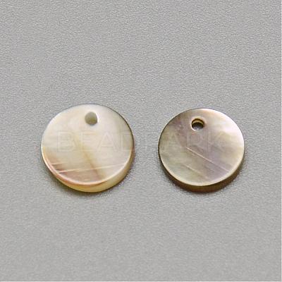 Black Lip Shell Charms SSHEL-R042-41-1
