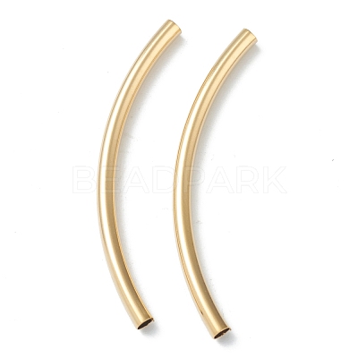Brass Tube Beads KK-Y003-89E-G-1