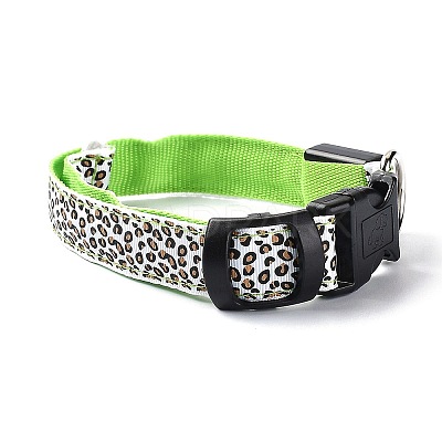 Adjustable Polyester LED Dog Collar MP-H001-A13-1