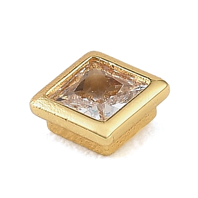 Brass Pave Cubic Zirconia Cabochons CU-CBA30E8-05G-03-1