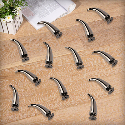 30Pcs Alloy Spikes Screwback Studs FIND-GF0009-56B-1