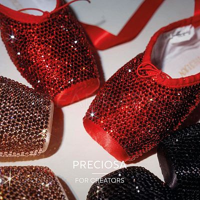 Preciosa® Crystal Hotfix Flatback Stones Y-PRC-HSS12-70230-200-1
