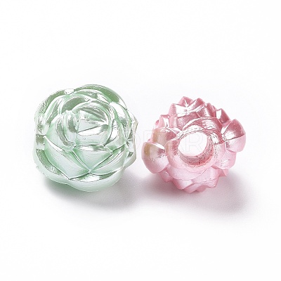 Imitation Pearl Acrylic Beads OACR-E013-12-1