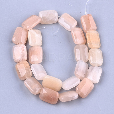 Natural Pink Aventurine Beads Strands X-G-T121-15A-1