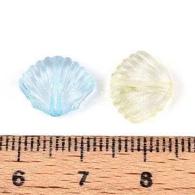 Transparent Plastic Beads X-KY-N025-04-1