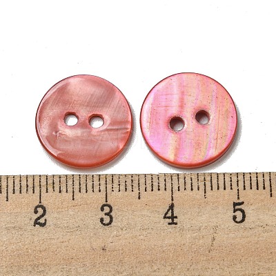 Freshwater Shell Buttons SHEL-C005-01B-06-1