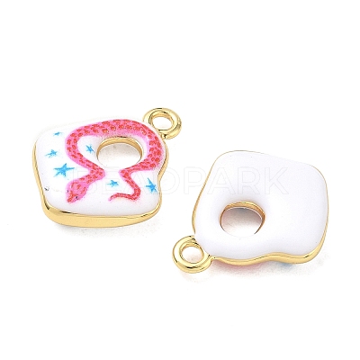 Printed Brass Pendants KK-CBA42CA-04G-03-1