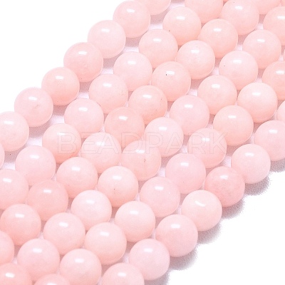 Natural Malaysia Jade Beads Strands G-L645-A01-4mm-14-1