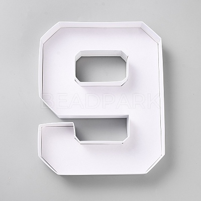 Paper Number 9 Candy Box AJEW-WH20010-96B-1