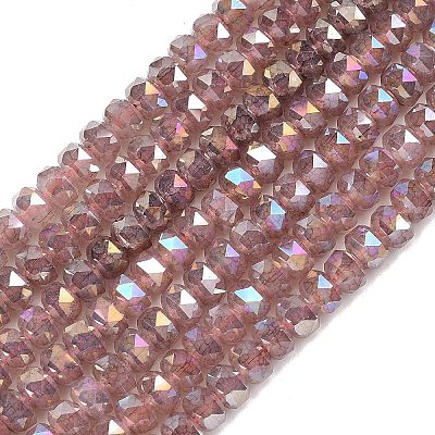 Imitation Jade Glass Beads Strands EGLA-F167-03A-02-1