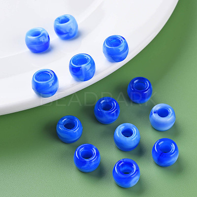 Acrylic European Beads MACR-S375-002A-02-1