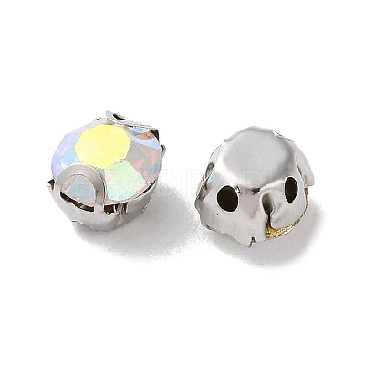 Round Sew on Rhinestone RGLA-L028-10D-01-1