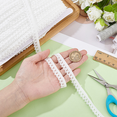 50M Polyester Stretch Lace Ribbon OCOR-HY0001-54C-1