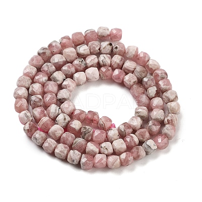 Natural Argentina Rhodochrosite Beads Strands G-B093-B01-02-1