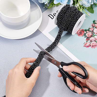 3.05M Imitation Polyeste with ABS Plastic Beaded Trimming OCOR-BC0001-87-1