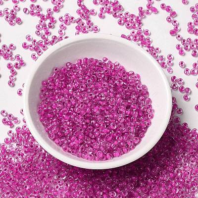 8/0 Transparent Glass Seed Beads SEED-F003-03B-06-1