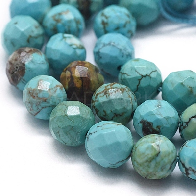 Natural Howlite Beads Strands X-G-D0012-01C-1