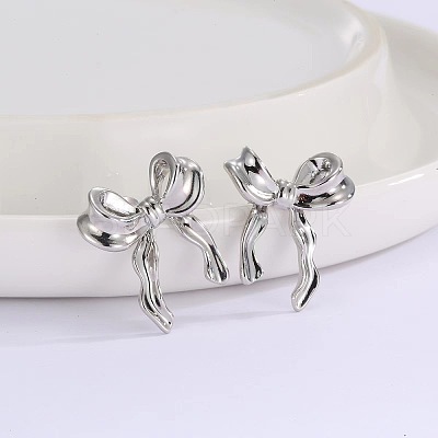 Alloy Stud Earrings FS-WG18093-01-1