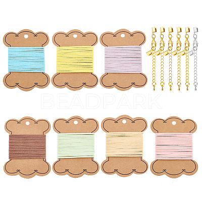 Braided Cord Bracelet Making Finding Kit DIY-BC0006-32-1