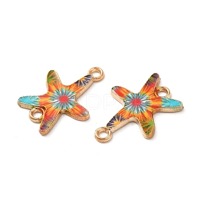 Printed Alloy Connector Charms PALLOY-F298-01-1